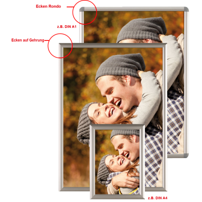 Klapprahmen OptiFrame 25 mm