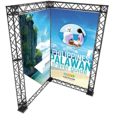 Crown Truss 15 Eckwand - schwarz