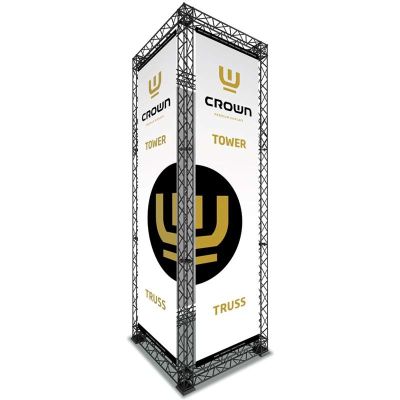 Crown Truss 10 Tower - Schwarz