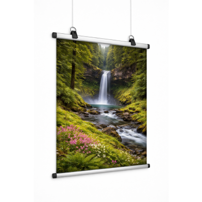 Posterschiene 20 mm - einseitig oder doppelseitig zu verwenden