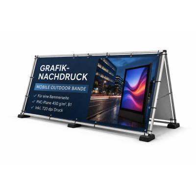 Grafik-Nachdruck Mobile Outdoor Bande