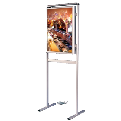 Infodisplay MagicLight, Posterformat DIN A1 B2 B1