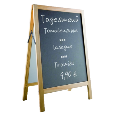 Kundenstopper Bistro