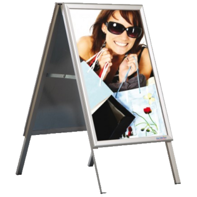 Kundenstopper Classic mit 25mm Rahmen DIN A1