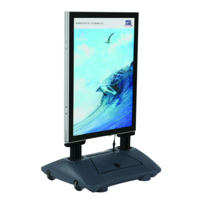 LED Kundenstopper f&uuml;r Au&szlig;en-und Innen-DIN A-1