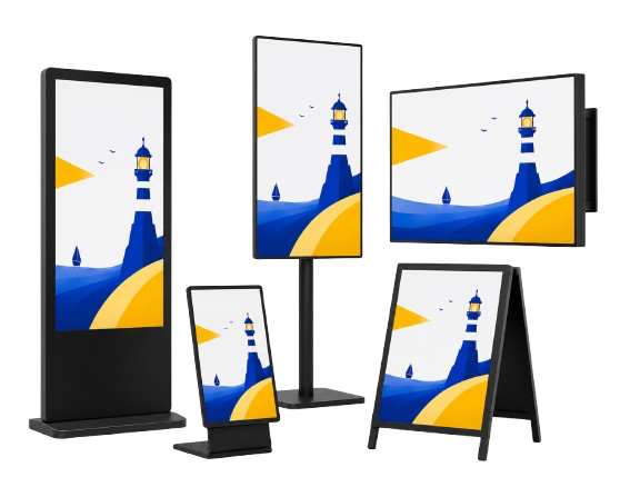 Digitale Displays Beispiel