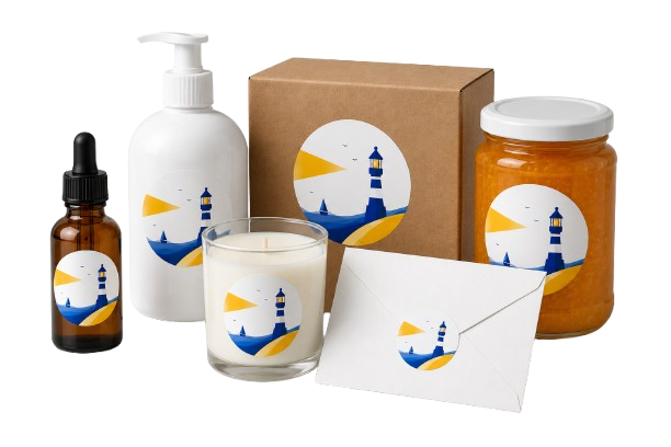 Etiketten Beispiel