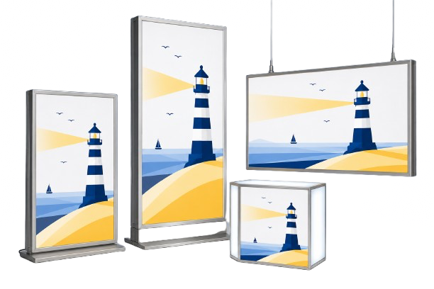 Leuchtdisplays Beispiel
